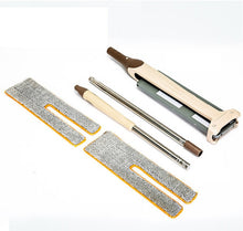 Load image into Gallery viewer, Flat Magic Cleaning Mops Free Hand Mop Shipping Floors Squeeze Flat Mop with Water Home Kitchen Floor Cleaner with Bucket Drop